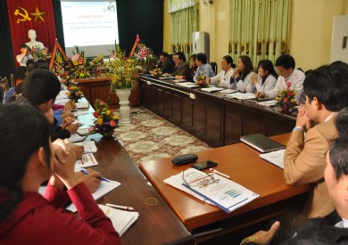 DOMI khai giảng khóa học Quản lý chất lượng bệnh viện tại bệnh viện đa khoa huyện Quỳnh Phụ, Thái Bình
