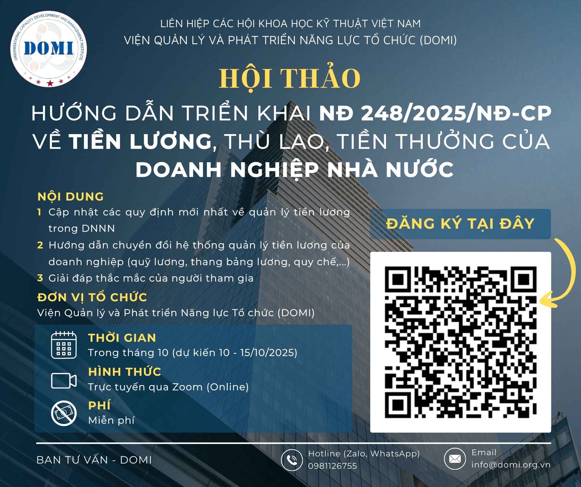 ĐĂNG KÝ HỘI THẢO NGHỊ ĐỊNH 248/2025/NĐ-CP