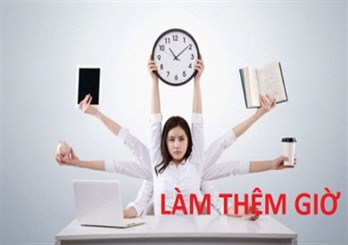Cách tính lương tăng ca sau đó được nghỉ bù số giờ tăng ca