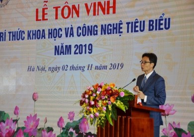 Vinh danh 112 trí thức khoa học công nghệ tiêu biểu năm 2019