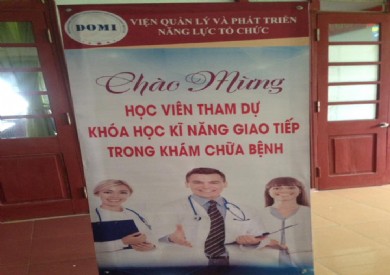 CHƯƠNG TRÌNH ĐÀO TẠO  “KỸ NĂNG GIAO TIẾP CHO CÁC CÁN BỘ Y TẾ  TRONG CƠ SỞ KHÁM, CHỮA BỆNH ”