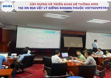 Chương trình đào tạo Xây dựng và triển khai hệ thống KPIs cho Xí nghiệp địa Vật lý Giếng khoan thuộc Liên danh Việt Nga – Vietsovpetro.