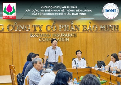 DOMI Khởi Động Dự Án Tư Vấn Hệ Thống Tiền Lương - KPI Cho  Tổng Công ty Bảo Minh