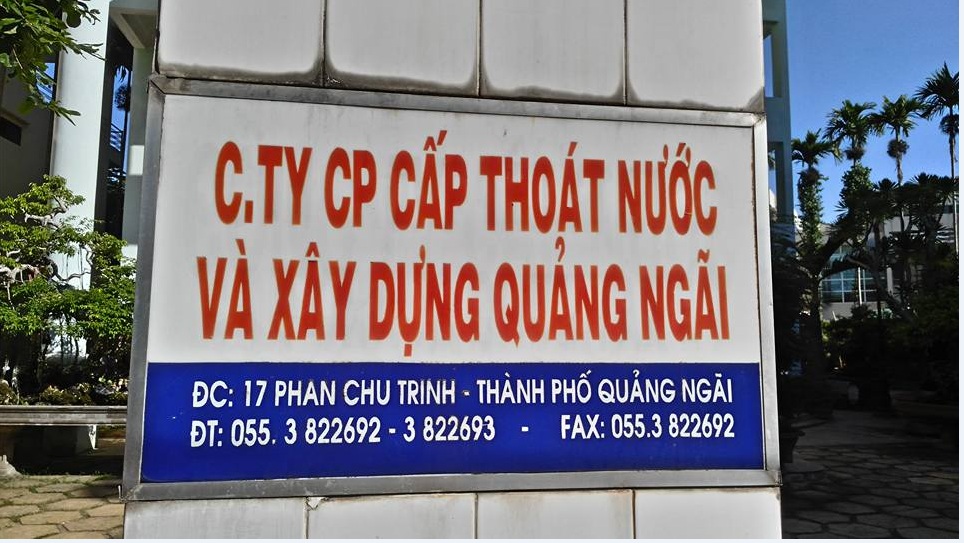 Dự án Tư vấn Xây dựng hệ thống thang bảng lương cho Công ty cổ phần Cấp thoát nước và Xây dựng Quảng Ngãi